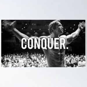 Premium Wall Sticker/T-Shirt for Business & Lifestyle - Conquer