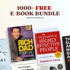 1000+ Premium E-Book Bundle | Business, Self-Help, Marketing, Finance  & More