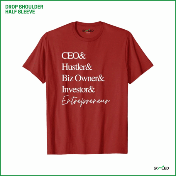 Business-Themed Premium T-Shirt: Entrepreneur 03