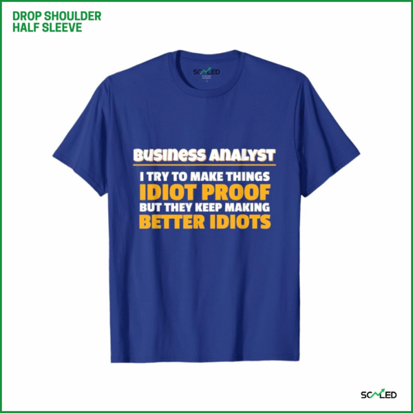 Business-Themed Premium T-Shirt: Business Analyst