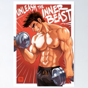 Premium Wall Sticker/T-Shirt for Business & Lifestyle - Unleash the Inner Beast