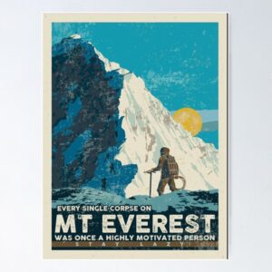 Premium Wall Sticker/T-Shirt for Business & Lifestyle - MT Everest