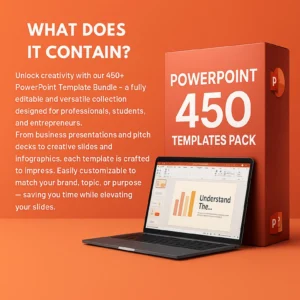 450+ Premium PowerPoint Templates Pack | Business, Creative, Pitch Decks & Infographics