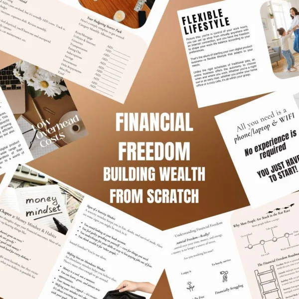 Business Kit:  Excel spreadsheet Business Roadmap | Startup Checklist | Excel Financial Tracker | Canva Template Faceless Videos | Financial Freedom Ebook - Image 6