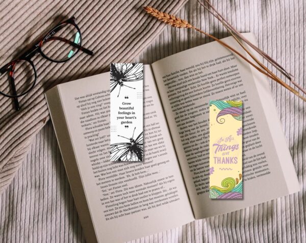 50+ Daily Affirmation Bookmark Designs – Digital Download for Personal Use, Resale, Gifts & Business Branding - Image 3