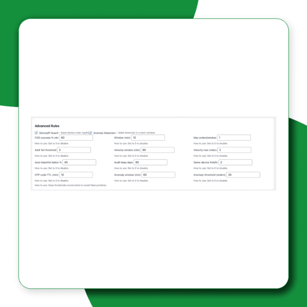 BD Fraud Shield – Smart COD & Fraud Protection Suite for WooCommerce (Base Bangladesh) - Image 4