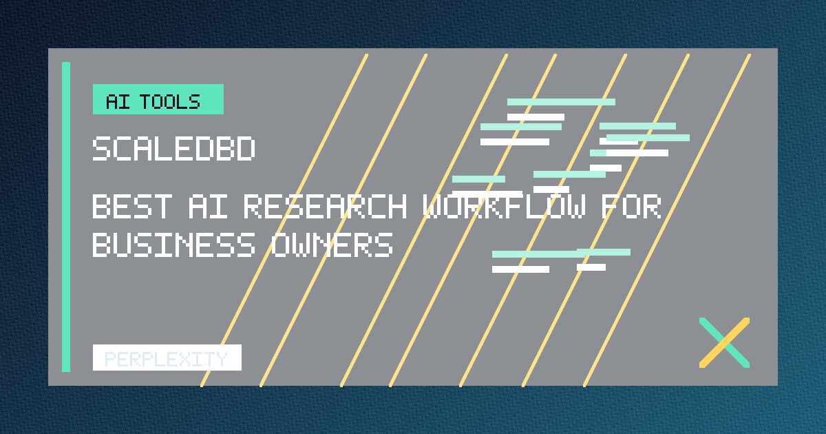 Best AI Research Workflow for Business Owners