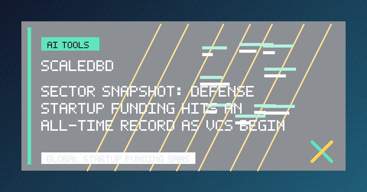Sector Snapshot: Defense Startup Funding Hits An All-Time Record As VCs Begin To Eye Exits - Crunchbase News